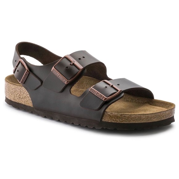 Birkenstock Shoes - Birkenstock Milano Soft Footbed Smooth Leather